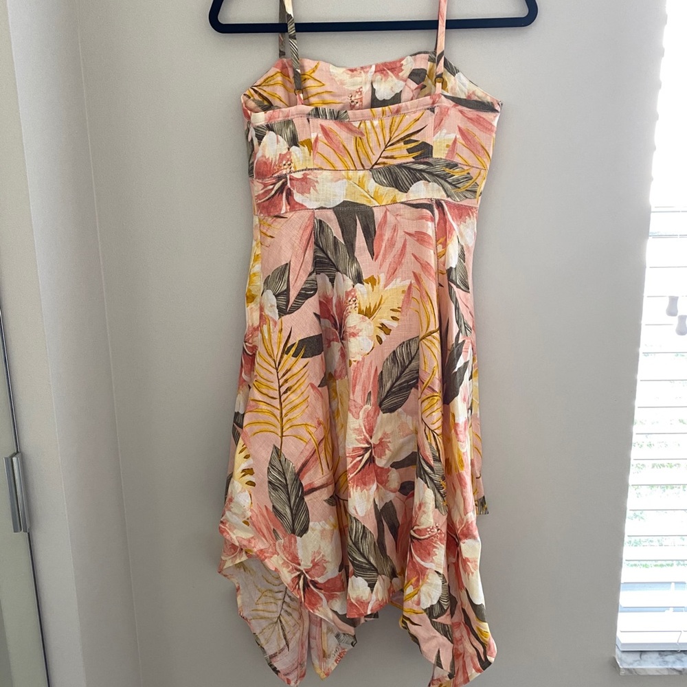 Joie Phara Fit & Flare Dress in Dusty Nude NWT - Picture 8 of 9